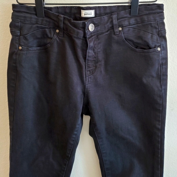 Pimkie Ankle Zip Black Skinny Jeans - Picture 3 of 13